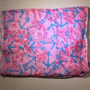 Lilly pulitzer sorority scarf
